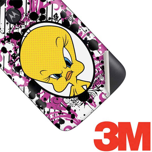 Looney Tunes Tweety Bird with Attitude Moto E5 Play Skin